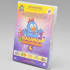 Galinha Pintadinha 4 - 14 Clipes Musicais Infantis Com Letras Saltitantes comprar usado  Enviando para Brazil