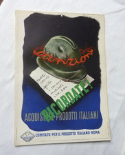 Locandina sanzioni autarchia usato  Correggio