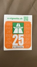 Schweizer autobahnvignette aut gebraucht kaufen  Mannheim