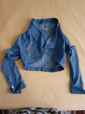 Giubbino jeans donna usato  Torino