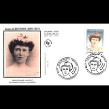 Fdc soie louise d'occasion  Crécy-la-Chapelle