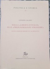 Giuseppe galasso dalla usato  Roma