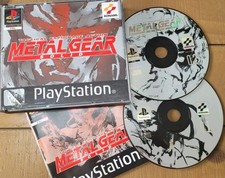 PLAYSTATION 1 - METAL GEAR SOLID - Versão Reino Unido - PS ONE / PS1 completo comprar usado  Enviando para Brazil