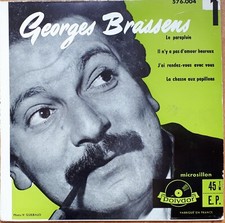 Georges brassens parapluie d'occasion  Sainte-Geneviève