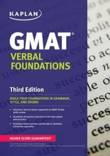 Kaplan gmat verbal for sale  Simi Valley