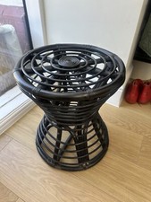 Black rattan wicker for sale  LONDON