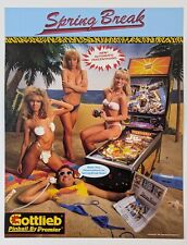 Gottlieb spring break for sale  NORTHWICH