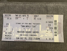 Wwe raw tour for sale  Kew Gardens