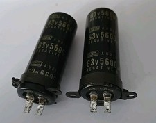 TA F530ES i inne Sony - Power  Capacitors 5600uF 63V - 2 Pcs. -2 Sztuki, używany na sprzedaż  PL