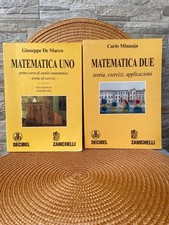 Matematica uno due usato  Livorno