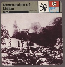 Destruction lidice edito for sale  Waupun