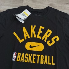 Camiseta masculina pequena Los Angeles Lakers Nike On-Court NBA Practice Legend LS NOVA COM ETIQUETAS comprar usado  Enviando para Brazil