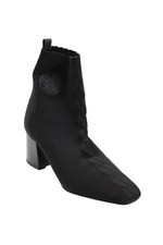 Bota Hermes Feminina Jenna 60 Malha Biqueira Quadrada Salto Bloco Preta Tamanho EUR 38, usado comprar usado  Enviando para Brazil