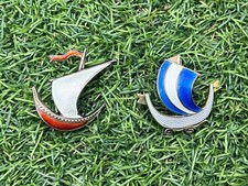 Vintage norwegian enamel for sale  SWINDON