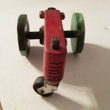 Rodas antigas de madeira feitas à mão para trator vintage de madeira 11 polegadas de comprimento para caminhão comprar usado  Enviando para Brazil