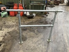 Galvanised safety rail for sale  BISHOP AUCKLAND