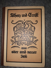 Scherz ernst volk gebraucht kaufen  Leipzig