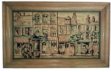 Paris lithograph vintage for sale  Clarksville
