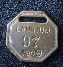 Dog tag de bronze 1909 Laurium 97 1906/9 comprar usado  Enviando para Brazil