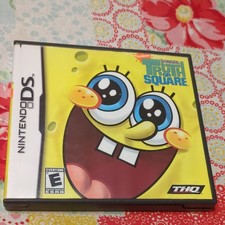 Bob Esponja Truth or Square (Nintendo DS, 2009) com manuais comprar usado  Enviando para Brazil