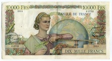 Billet 10000 francs d'occasion  Olemps