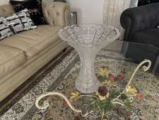 Vaso de vidro cristal boêmio comprar usado  Enviando para Brazil