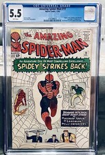 Amazing Spider-Man #19 (Marvel, 1964) Sandman, Tocha Humana. Páginas brancas CGC 5,5, usado comprar usado  Enviando para Brazil