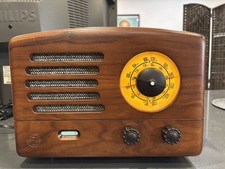 Alto-falante Bluetooth Rádio AM/FM Retrô de Madeira MUZEN Original 2 II - Funciona Ótimo! comprar usado  Enviando para Brazil