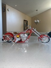 1/6 20" Orange County Chopper FDNY Fire Bike Ertl Joyride Motocicleta Diecast OCC comprar usado  Enviando para Brazil