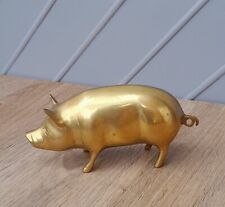 Vintage brass pig for sale  KETTERING