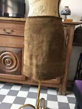 Jupe cuir authentique d'occasion  Saint-Ouen