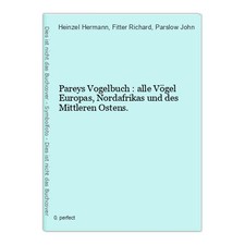 Pareys vogelbuch vögel gebraucht kaufen  Krefeld