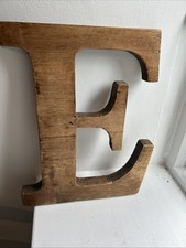 Wooden alphabet letter for sale  BUDE