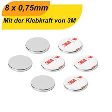 Neodym magnete selbstklebend gebraucht kaufen  Deutschland