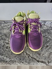 Tênis de basquete Adidas Damian Lillard tamanho 10, amarelo e roxo., usado comprar usado  Enviando para Brazil
