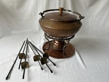 Fondue set kupfer gebraucht kaufen  Hamburg