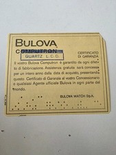 Bulova computron quartz usato  San Martino Dall Argine