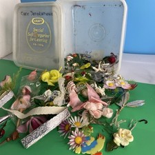 Vintage cake decorations for sale  BLANDFORD FORUM