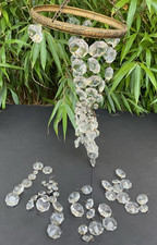 Victorian crystal lustres for sale  AYLESBURY
