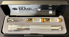 Mini maglite black for sale  WITNEY
