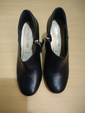 Clarks black leather for sale  GOSPORT