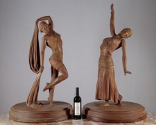 Pair large art for sale  LLANDUDNO JUNCTION