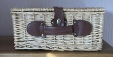 Wicker picnic basket for sale  PEMBROKE