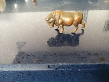 Bronze miniture bull for sale  GILLINGHAM