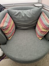 Swivel chair cuddle for sale  READING