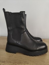 Black leather chelsea for sale  BARNSLEY