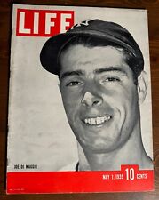 LIFE MAGAZINE Joe Di Maggio Cover May 1 1939 No Label Great Shape comprar usado  Enviando para Brazil