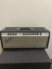 1974 Fender Quad Reverb Silverface Tubo Amplificador Cabeça Vintage Funciona Raro! comprar usado  Enviando para Brazil