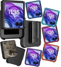 Capa dura e clipe de cinto para telefone Motorola RAZR+ 2024/2025, Moto RAZR Plus '24 '25 comprar usado  Enviando para Brazil