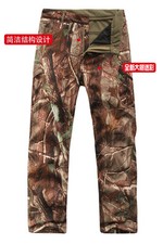 Nuevo Hombres Camuflaje Caza Ropa Impermeable A prueba de viento Pantalones Lanza Mantener caliente segunda mano  Embacar hacia Mexico